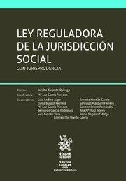 Ley reguladora de la jurisdicción social con jurisprudencia, de Barja de Quiroga | portada del libro