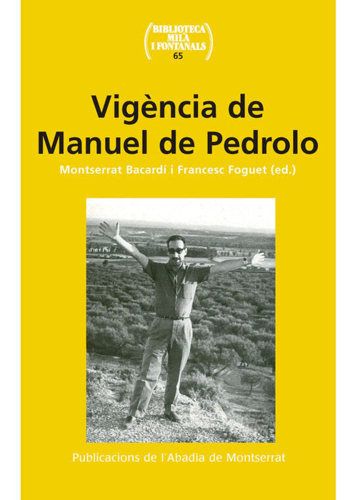 Vigència de Manuel de Pedrolo, de Varios autores | portada del libro