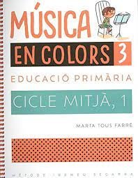 Música en colors, 3, de Tous Farré, Marta | portada del libro