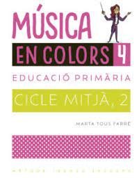 Música en colors, 4, de Tous Farré, Marta | portada del libro