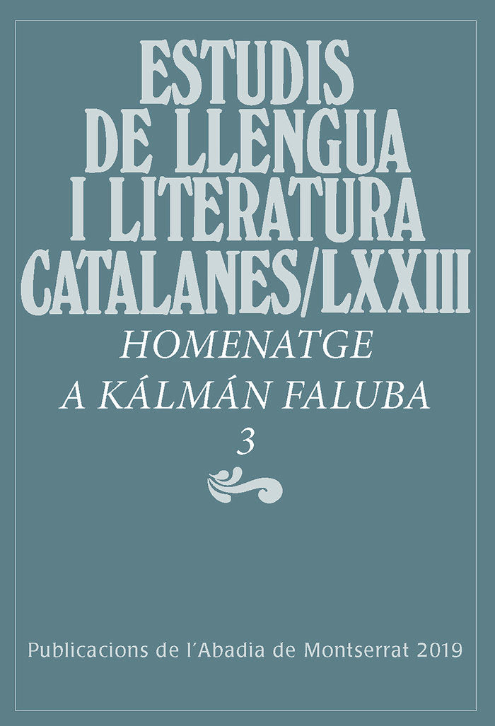 Homenatge a Kálmán Faluba, 3, de Varios autores | portada del libro