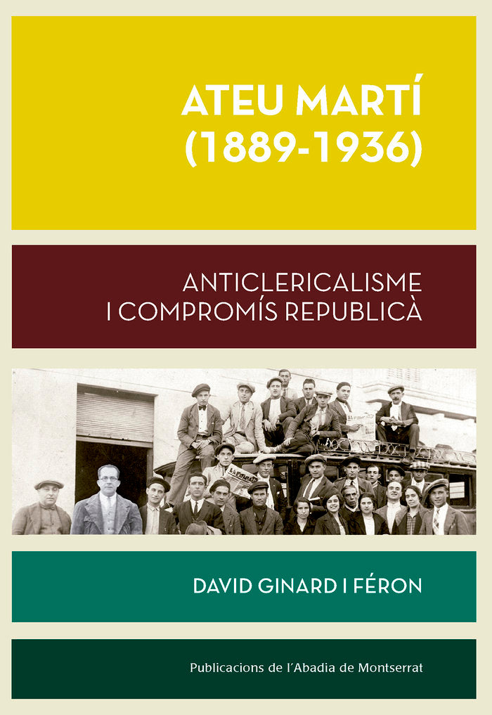 Ateu Martí (1889-1936), de Ginard i Féron, David | portada del libro