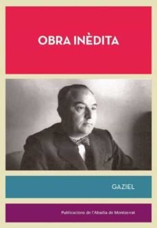 OBRA INDEDITA, de GAZIEL | portada del libro