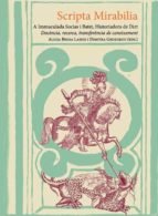 SCRIPTA MIRABILIA | portada del libro