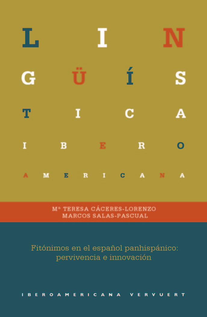 Fitónimos en el español panhispánico, de Cáceres-Lorenzo, María-Teresa | portada del libro