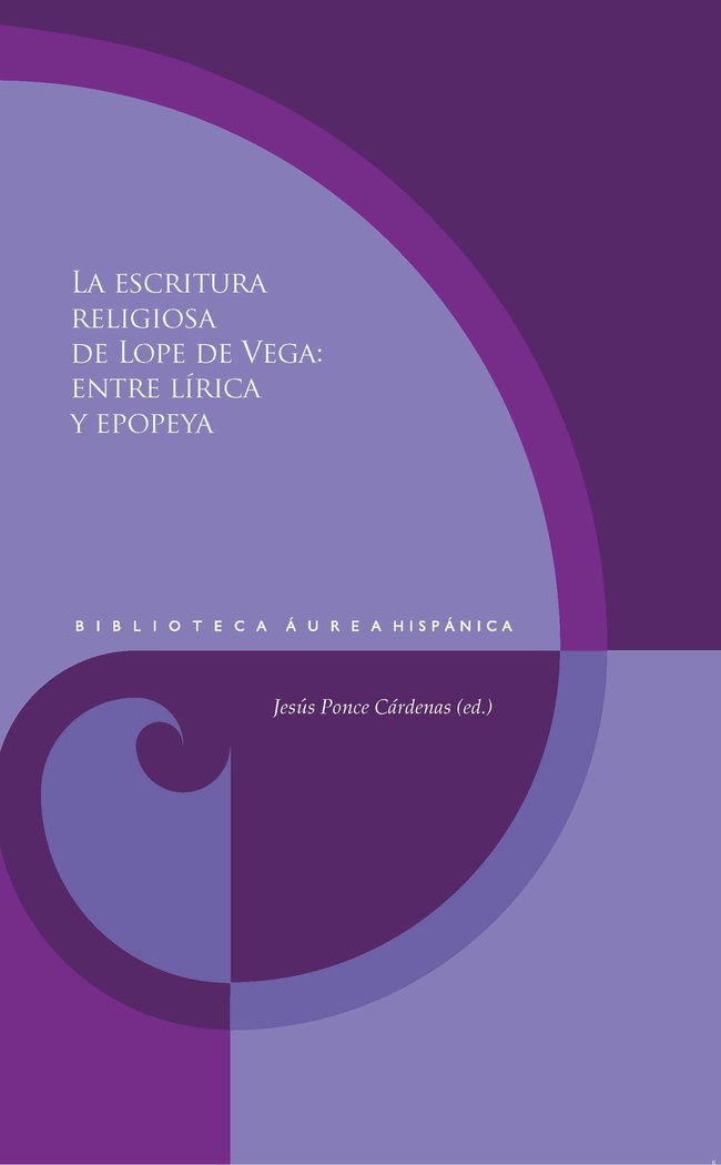 La escritura religiosa de Lope de Vega | portada del libro
