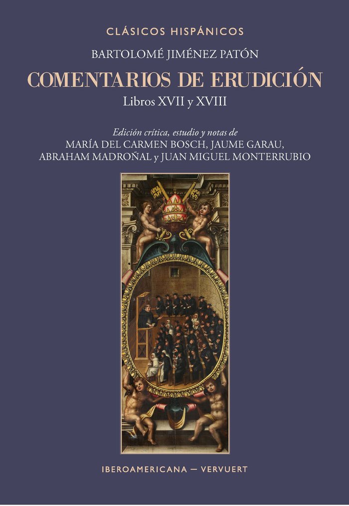 COMENTARIOS DE ERUDICION, de JIMENEZ PATON,BARTOLOME | portada del libro
