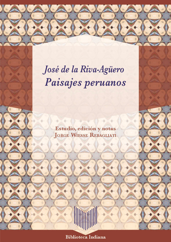 Paisajes peruanos, de RIVA AGUERO,JOSE DE LA | portada del libro