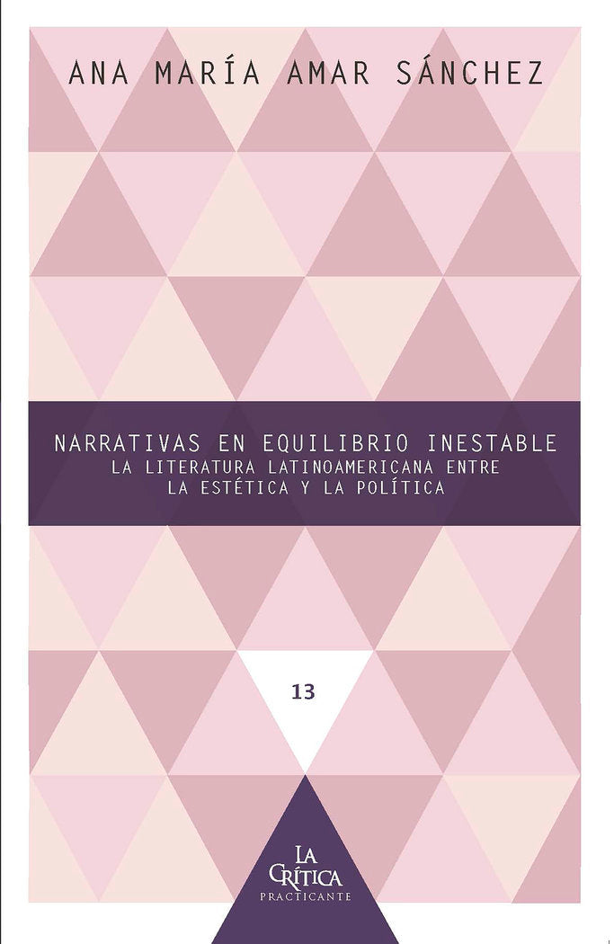 NARRATIVAS EN EQUILIBRIO INESTABLE, de ANA MARIA AMAR SANCHEZ | portada del libro