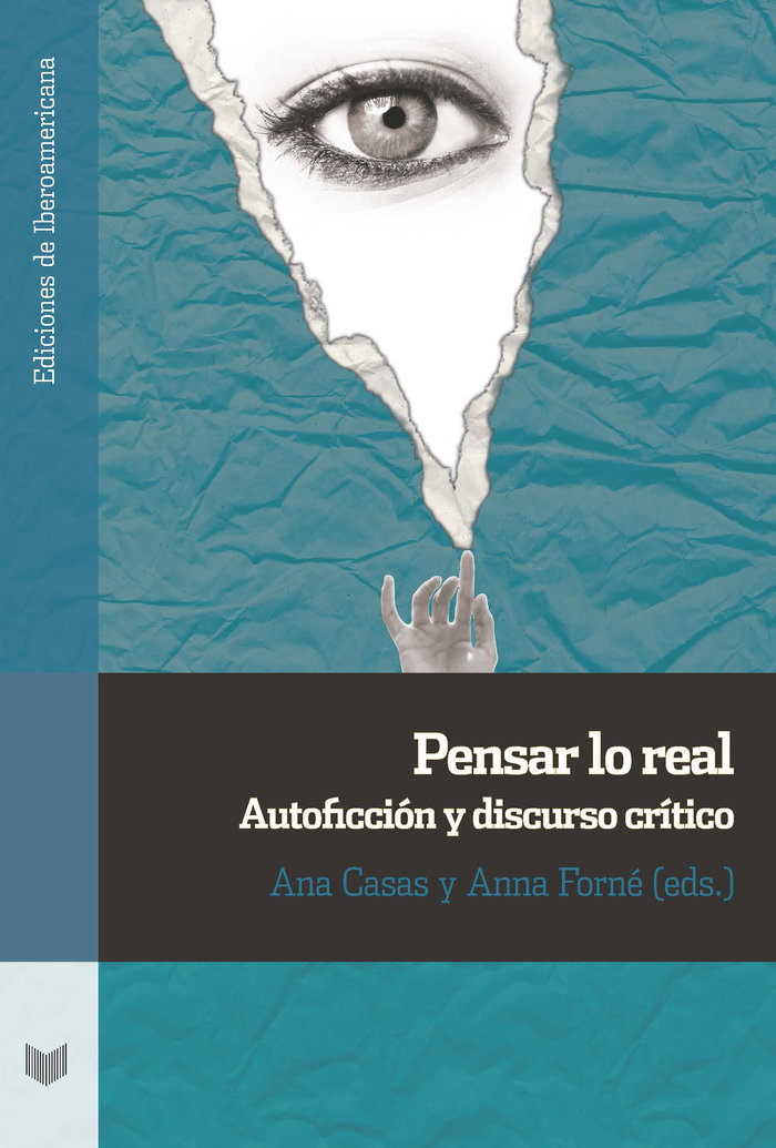 PENSAR LO REAL | portada del libro