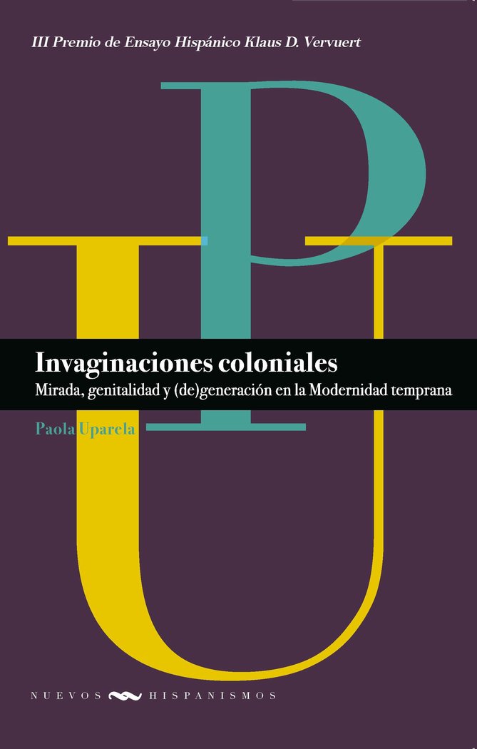 Invaginaciones coloniales, de Paola Uparela | portada del libro