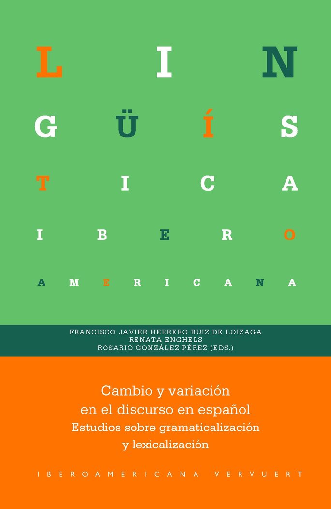 CAMBIO Y VARIACION EN EL DISCURSO EN ESPAÑOL, de AA.VV. | portada del libro