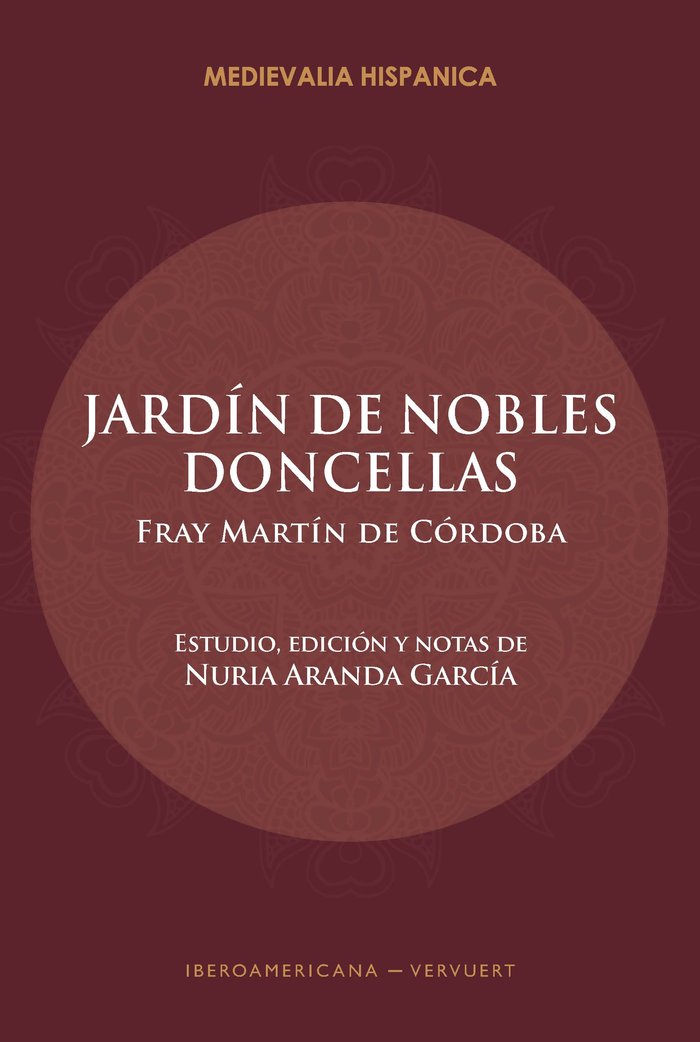 JARDIN DE NOBLES DONCELLAS, de DE CORDOBA, MARTIN | portada del libro