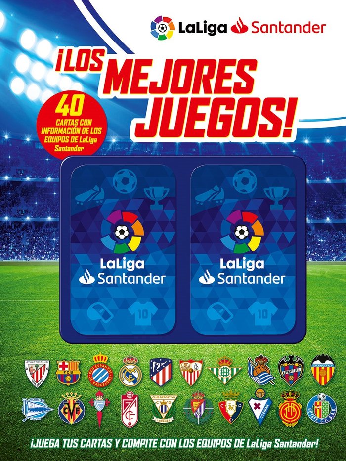 LOS MEJORES JUEGOS DE LA LIGA | portada del libro