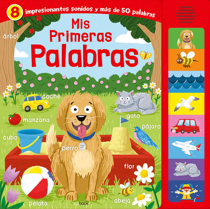 MIS PRIMERAS PALABRAS- LIBRO SONORO, de AA.VV. | portada del libro