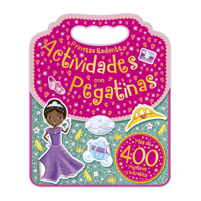 PRINCESA RADIANTE. ACTIVIDADES CON PEGATINAS | portada del libro