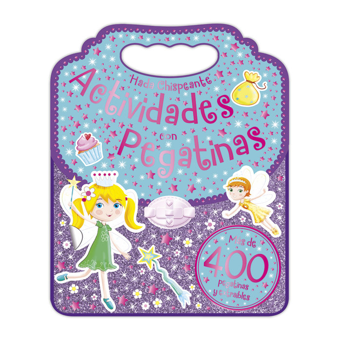 HADA CHISPEANTE. ACTIVIDADES CON PEGATINAS | portada del libro