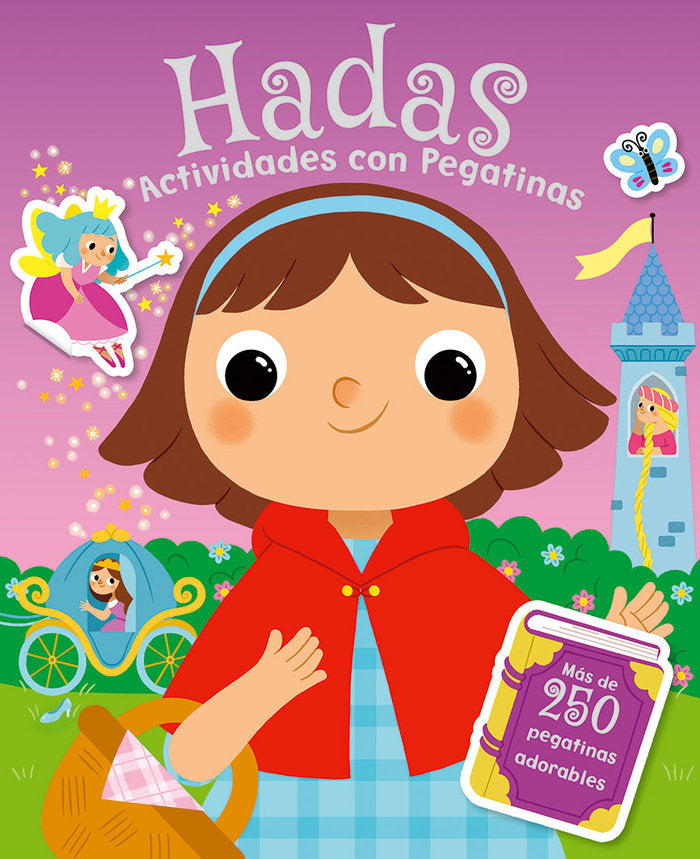 HADAS. ACTIVIDADES CON PEGATINAS | portada del libro