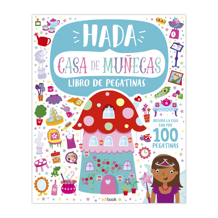 CASA DE MUÑECAS. LIBRO DE PEGATINAS -HADAS, de VARIOS | portada del libro