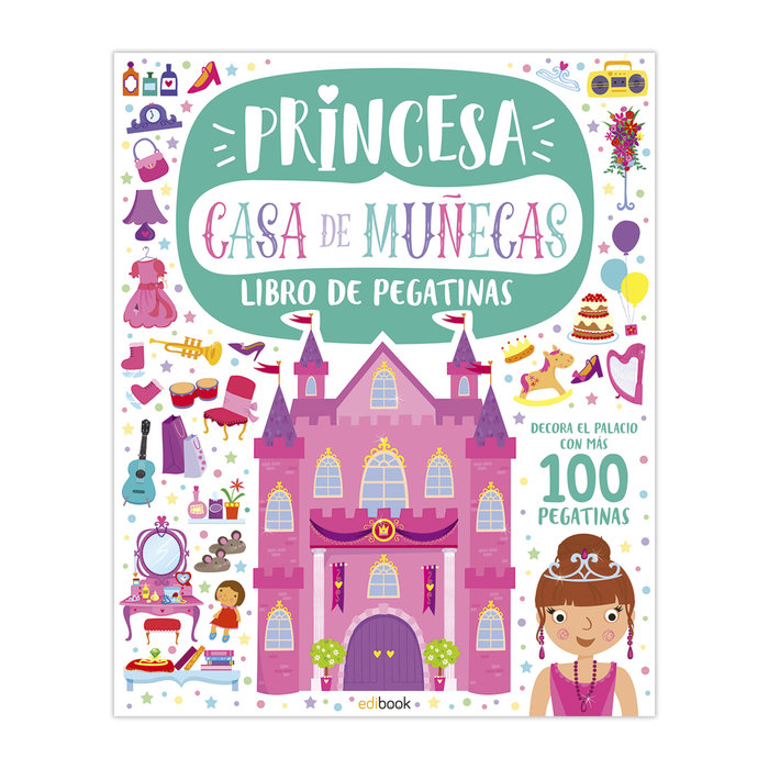 CASA DE MUÑECAS. LIBRO DE PEGATINAS -PRINCESA, de VARIOS | portada del libro