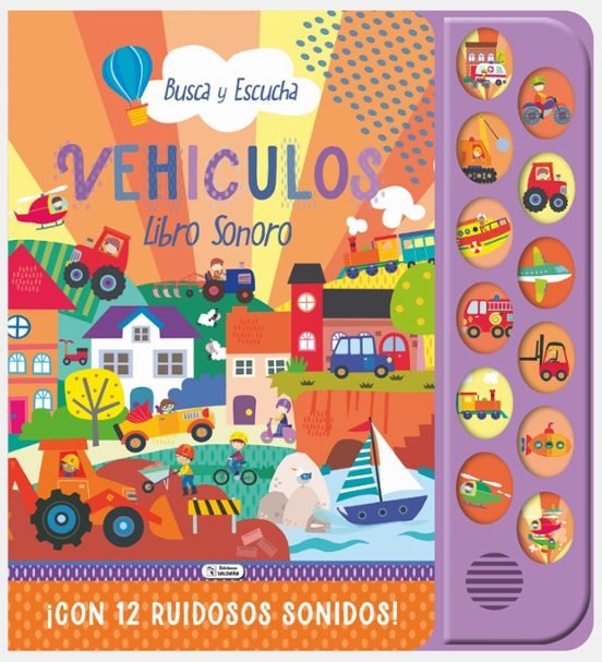 BUSCA Y ESCUCHA VEHICULOS | portada del libro