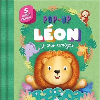 POP UP LEON Y SUS AMIGOS | portada del libro