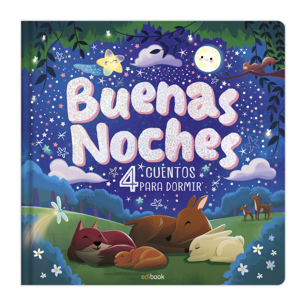 BUENAS NOCHES - 4 CUENTOS PARA DORMIR | portada del libro