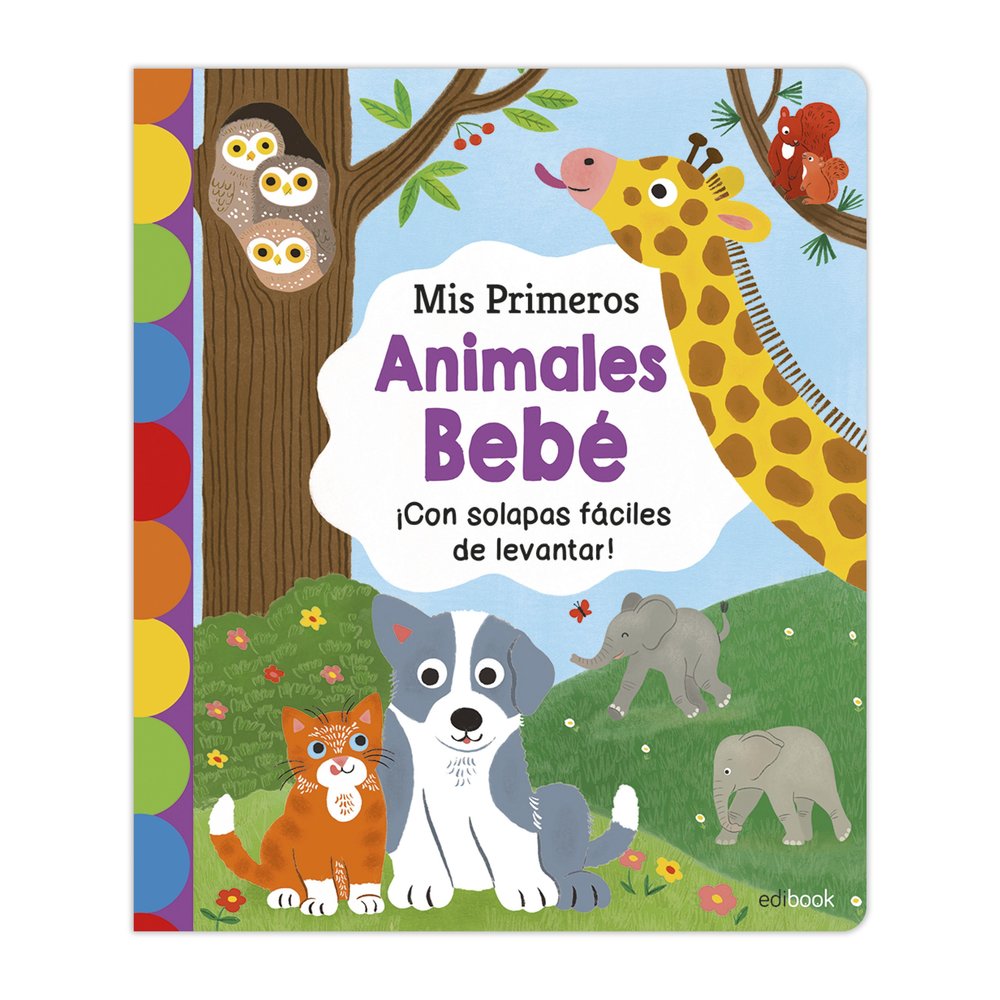 MIS PRIMEROS ANIMALES BEBE | portada del libro
