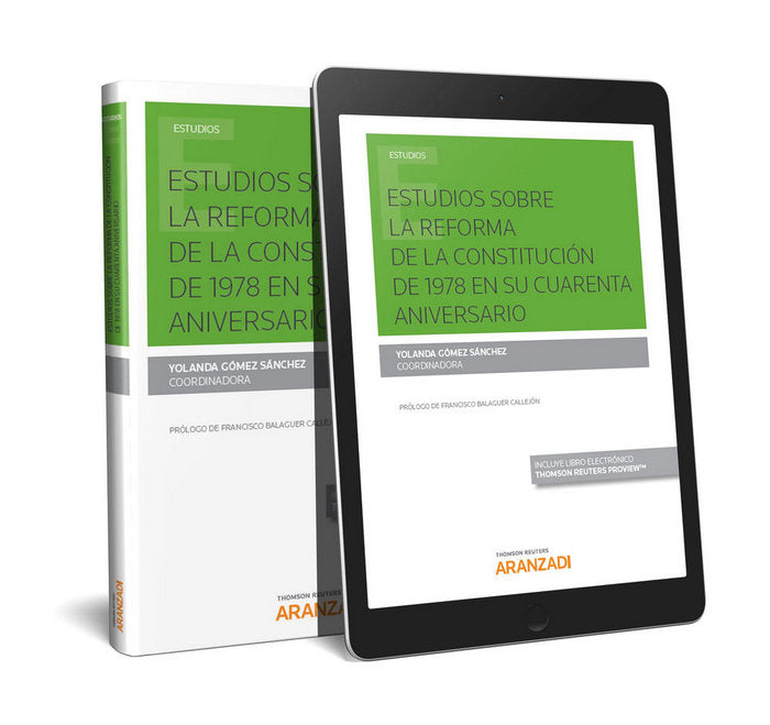 Estudios sobre la reforma de la Constitución de 1978 en su cuarenta aniversario (Papel + e-book), de Gómez Sánchez, Yolanda |