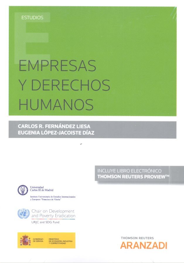 Empresas y Derechos Humanos (Papel + e-book), de Carlos R. Fernández Liesa , Carlos R. | portada del libro