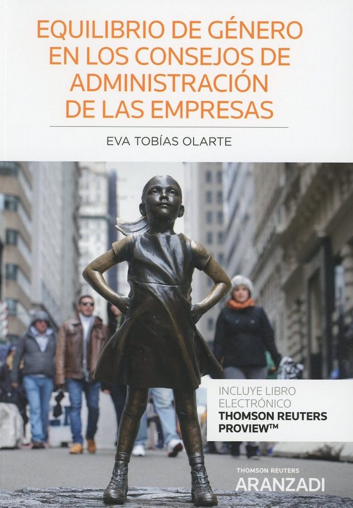 Equilibrio de género en los Consejos de Administración de las empresas (Papel + e-book), de Tobías Olarte, Eva | portada del 
