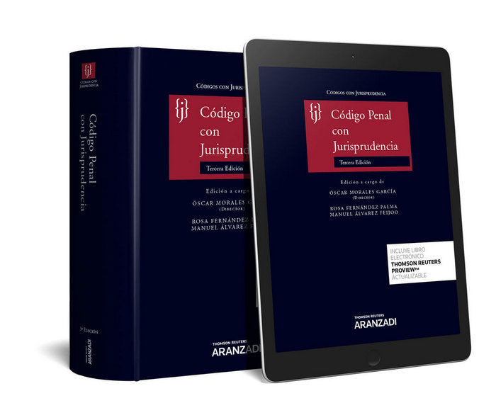 Código Penal con Jurisprudencia (Papel + e-book), de Álvarez Feijoo, Manuel | portada del libro