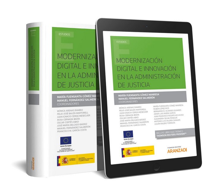 Modernización digital e innovación en la administración de justicia (Papel + e-book), de Fernández Salmerón, Manuel | portada