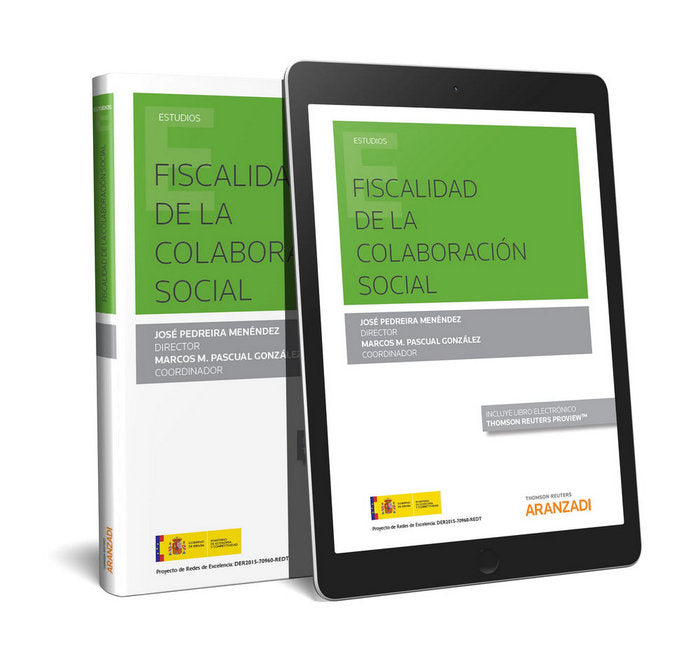 Fiscalidad de la colaboración social (Papel + e-book), de Pascual González, Marcos M. | portada del libro