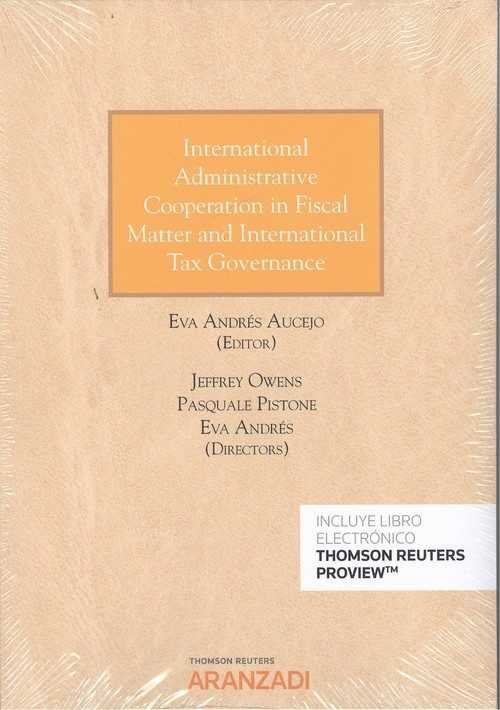 International Administrative Cooperation in Fiscal Matter and International Tax Governance (Papel +, de Owens, Jeffrey | port