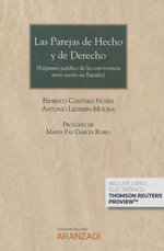 Las parejas de hecho y de derecho (Papel + e-book), de Cantero, Federico | portada del libro