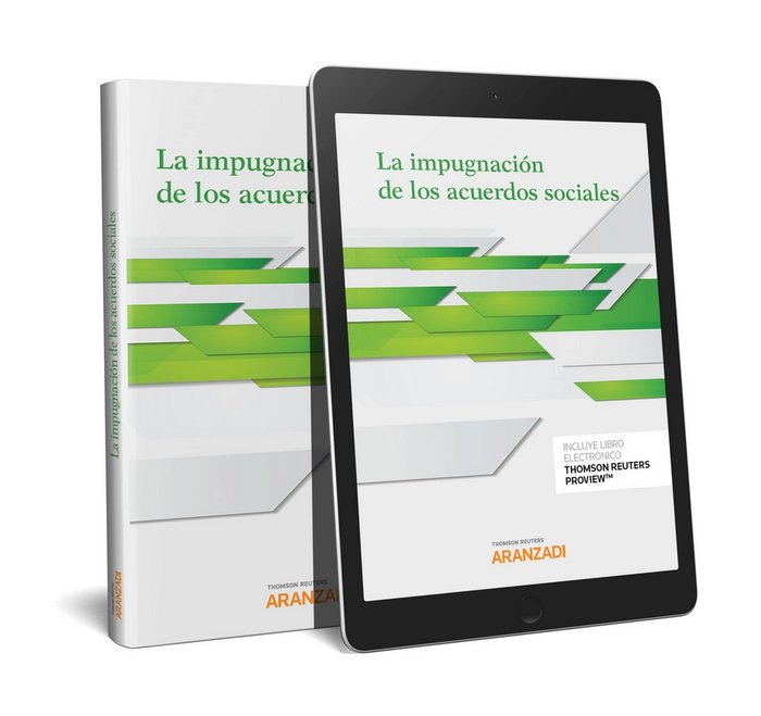 La impugnación de los acuerdos sociales (Papel + e-book), de Editorial Aranzadi, Redacción | portada del libro