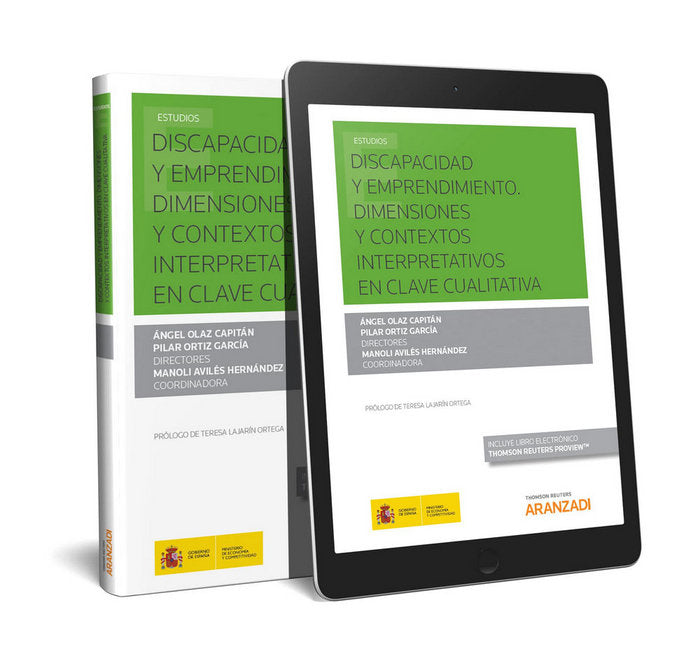 Discapacidad y Emprendimiento. Dimensiones y contextos interpretativos en clave cualitativa (Papel +, de Avilés Hernández, Ma