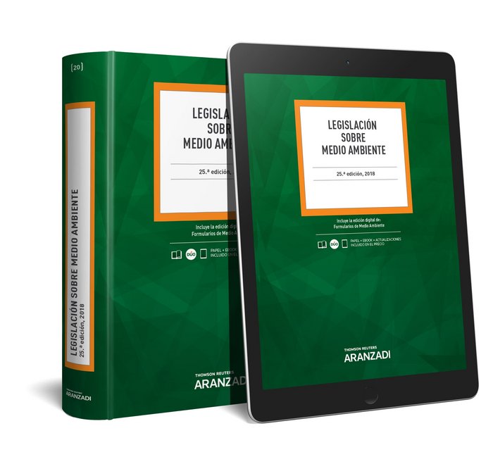 Legislación sobre Medio Ambiente (Papel + e-book), de Civitas, Departamento de Redacción | portada del libro