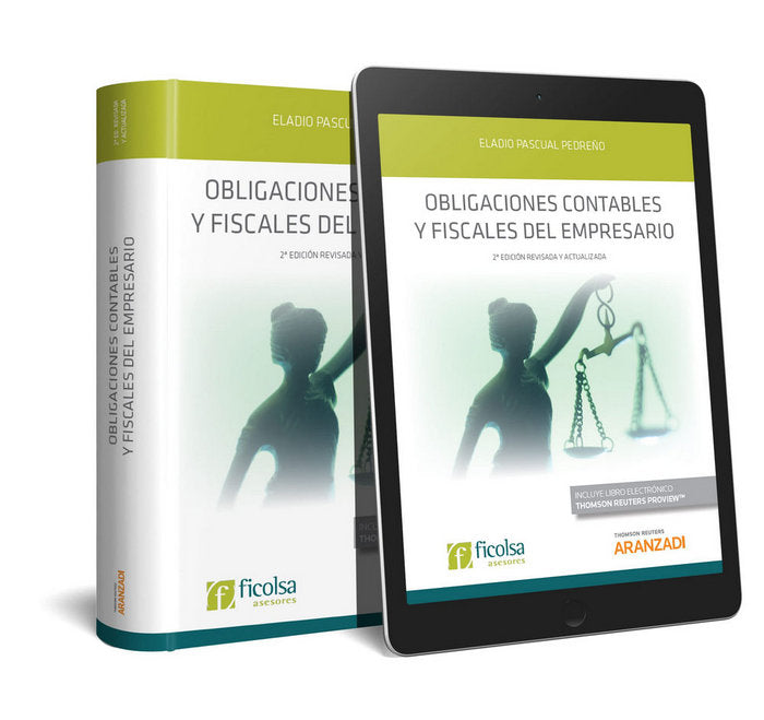 OBLIGACIONES CONTABLES Y FISCALES DEL EMPRESARIO (DUO), de PASCUAL PEDREÑO, ELADIO | portada del libro