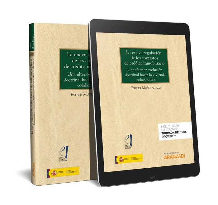 La nueva regulación de los contratos de crédito inmobiliario (Papel + e-book), de Muñiz Espada, Esther | portada del libro