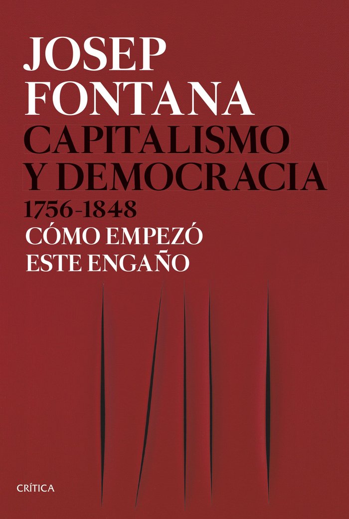 Capitalismo y democracia, 1756-1848, de JOSEP FONTANA | portada del libro