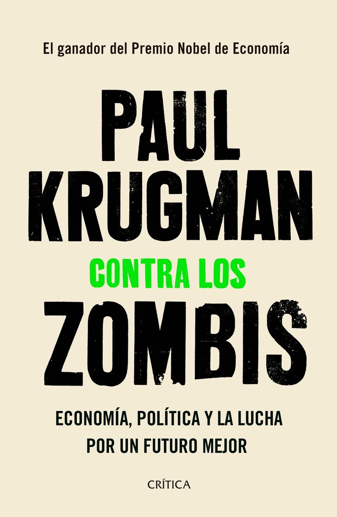Contra los zombis, de Krugman, Paul | portada del libro