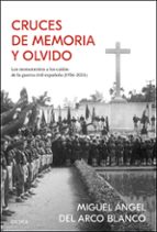 Cruces de memoria y olvido, de Miguel Ángel del Arco | portada del libro
