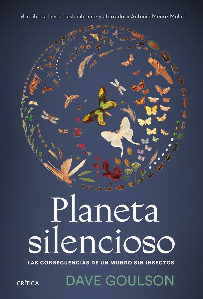 PLANETA SILENCIOSO, de DAVE GOULSON | portada del libro