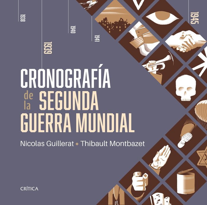 Cronografía de la segunda guerra mundial, de NICOLAS GUILLERAT | portada del libro