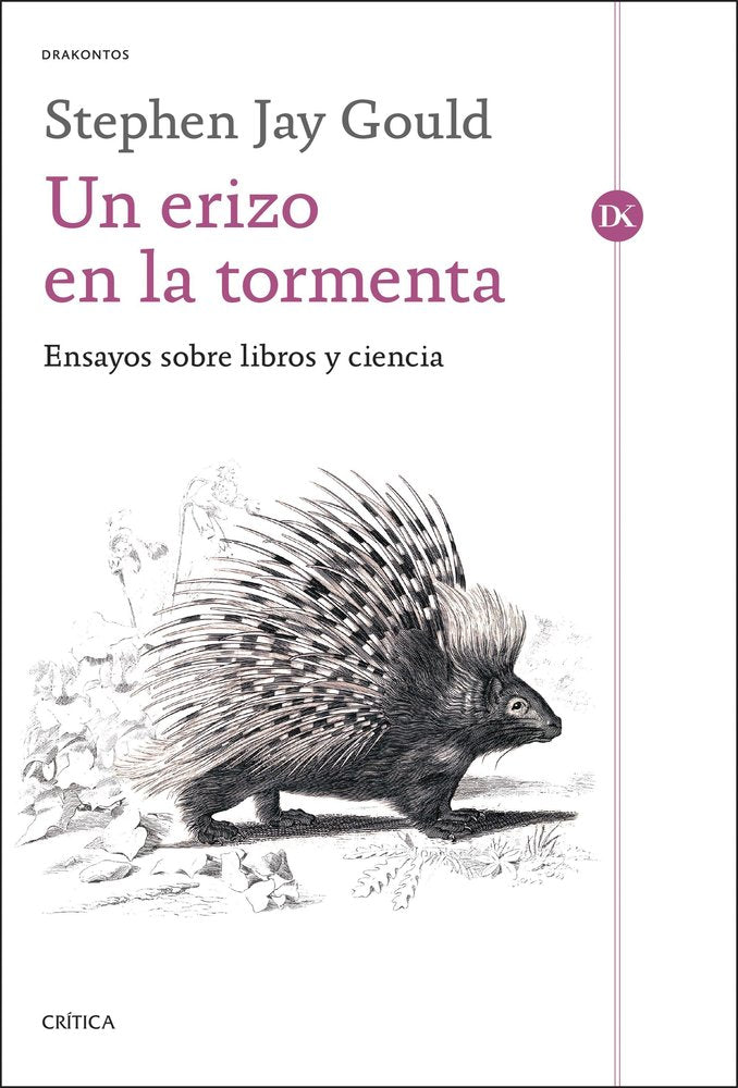 UN ERIZO EN LA TORMENTA, de STEPHEN JAY GOULD | portada del libro