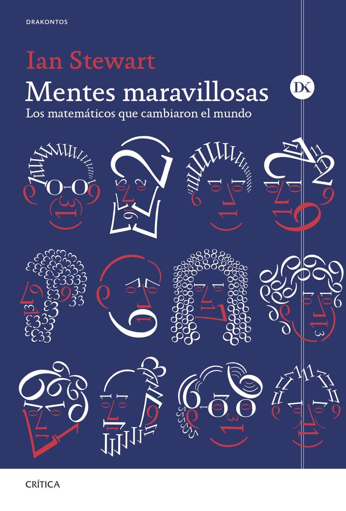 MENTES MARAVILLOSAS, de IAN STEWART | portada del libro