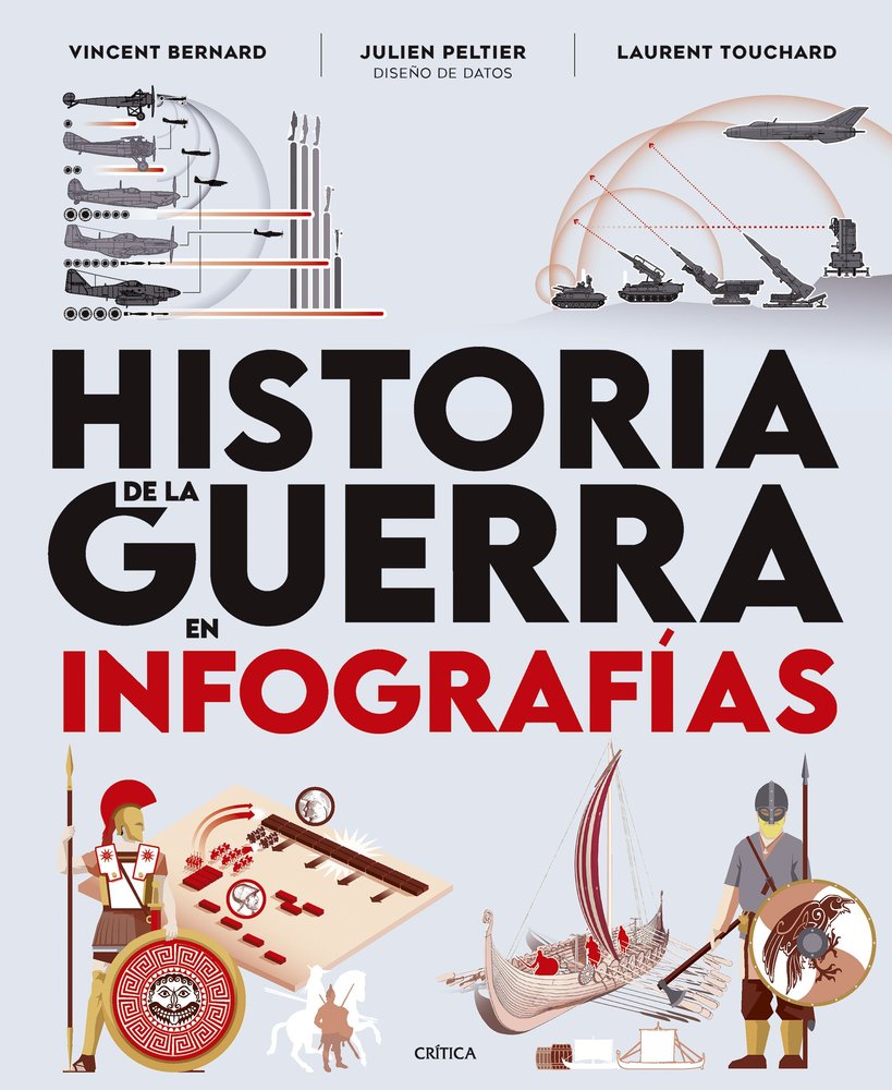 HISTORIA DE LA GUERRA EN INFOGRAFIAS, de BERNARD, VINCENT | portada del libro