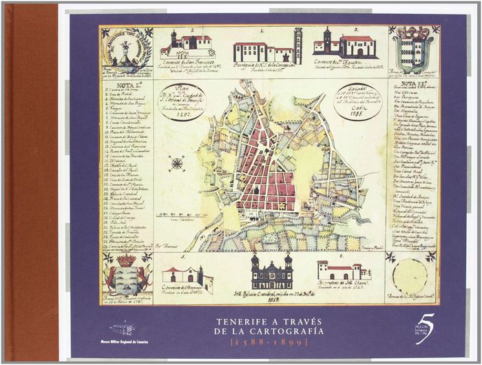 TENERIFE A TRAVES DE LA CARTOGRAFIA (1588-1899), de TOUS MELIA | portada del libro
